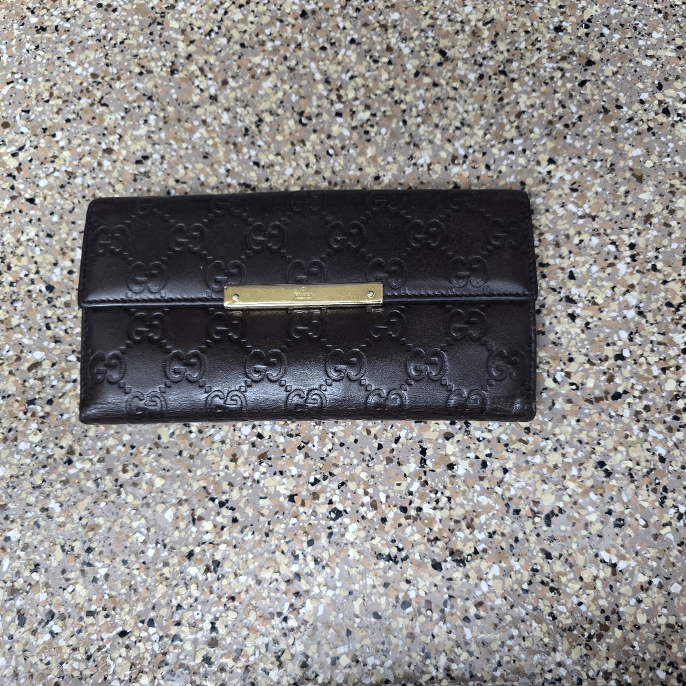 Gucci Brown Leather Wallet
